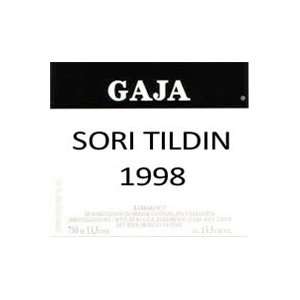  Gaja 1998 Sori Tildin Langhe Grocery & Gourmet Food