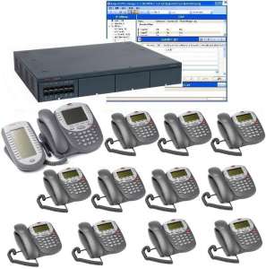   VoIP System Package w/ Voicemail & 12 Phones (11 5410, 1 5420)  