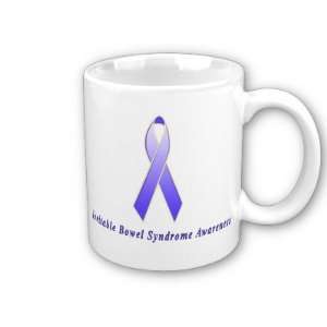  Irritable Bowel Syndrome Awareness Ribbon Coffee Mug 