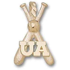  University of Arizona UA Bats Pendant (Gold Plated 