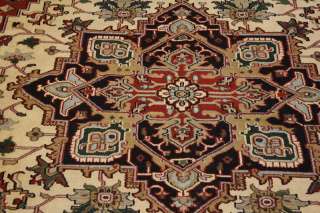Outstanding New Heriz Indian Wool Handmade Oriental Area Rug Carpet 