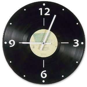  Vintage Vinyl LP Record Wall Clock, Rock Genre
