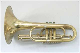 1979 F.E. Olds & Son Model NA42 Gold Lacquered Marching Mellophone NA 