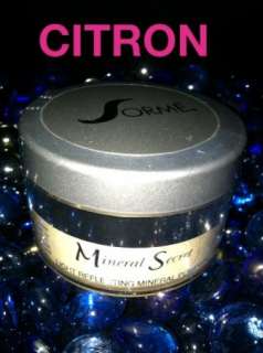 Sorme Mineral Secret light Reflecting Mineral Powder CITRON #424 NEW 
