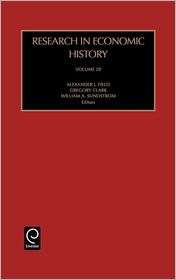RES ECONOMIC HISTORY REHI20H, Vol. 20, (0762308370), FIELD, Textbooks 