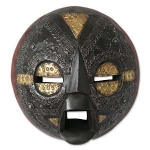  Ghanaian wood mask, Beautiful Soul