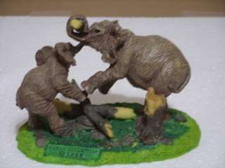 MARLO COLLECTION 1995 ELEPHANT STATUE RESIN  