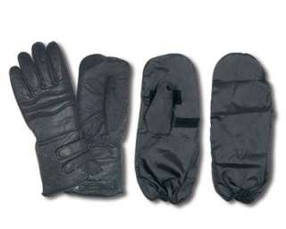 NEW LEATHER MOTORCYCLE SNOWMOBILE FALL WINTER RIDING GLOVES 3M 