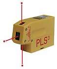 PLS Laser PLS 60523 PLS3 Laser Level Tool, Yellow