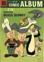 DELL COMIC ALBUM BUGS BUNNY, 1960, VF  