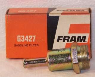  item is a Fram Fuel Filter, part #G3427. This fits 67 79 big block 