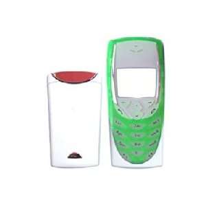   Green White Faceplate For Nokia 8310, 8390, 6510, 6590