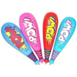  Pow Bat Inflates (1 dz) Toys & Games