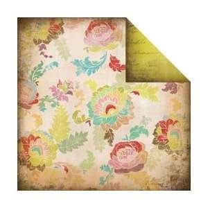 Glitz Design Love Nest Double Sided Paper 12X12 Floral; 25 Items 