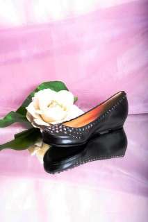 Nando Muzi 7071 Black Swarovski Cristals Pumps 41 / 11  