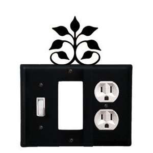  Leaf Fan   Switch, GFI, Outlet Electric Cover