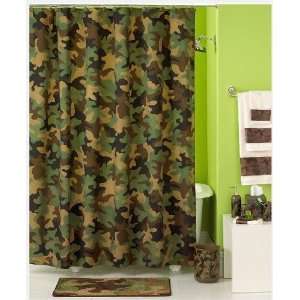  CAMO camouflage SHOWER Curtain bathroom decor hunter NU 