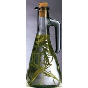  Glass Oil Vinegar Cruet Bottle Handle Cork Stopper 