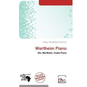 Wertheim Piano (9786139285389) Indigo Theophanes Dax 