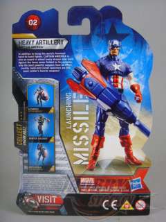 Marvel The First Avenger Heavy Artillery Captain America  (New In 