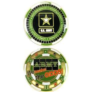  Army We Make the Odd Challenge Coin 