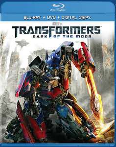 Transformers Dark of the Moon Blu ray DVD, 2011, 2 Disc Set, Includes 