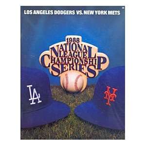  1988 National League Championship Series Program 