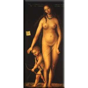   14x30 Streched Canvas Art by Cranach the Elder, Lucas