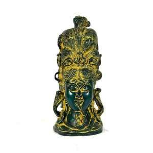   (Parvati, Shiva and Naga Kanya)   Brass Sculpture