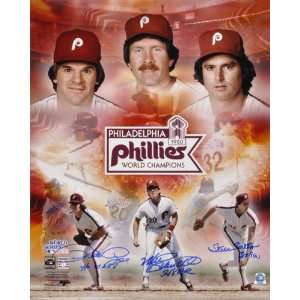   signed by Pete Rose, Steve Carlton and Mike Schmidt 