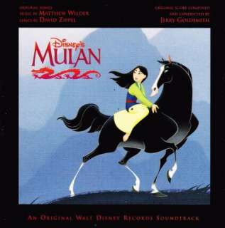 Disneys Mulan Soundtrack CD w/ Bonus Tracks IMPORT  
