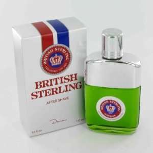   Uniquely For Him BRITISH STERLING by Dana After Shave 3.4 oz Beauty