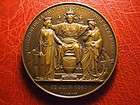 HISTORIC MEDAL BY CAQUE, EUGENIE AND NAPOLEON III FRANCE  