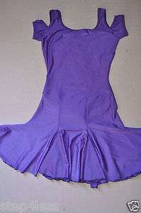   Sz medium Cold Shoulder Cap Sleeve Dance Dress item #8945  