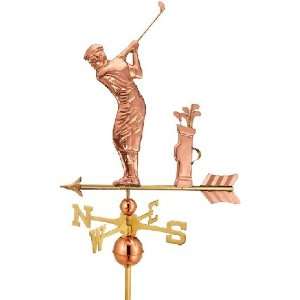  Good Directions Golfer Full Size Weathervane Patio, Lawn 
