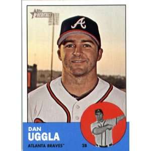   Heritage 275 Dan Uggla   Atlanta Braves (ENCASED MLB Trading Card