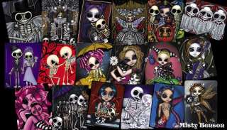 Sticker El Dia de Los Muertos Day of the Dead Skeleton  