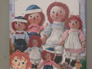 Simplicity 9447 RAGGEDY ANN & ANDY DOLLS & CLOTHES PAT  