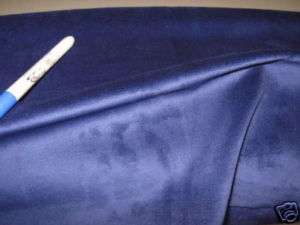 Fabric Velour Flame Retardant Navy 300EE  