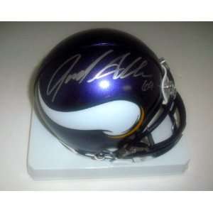 Jared Allen Minnesota Vikings Hand Signed Autographed Mini Football 