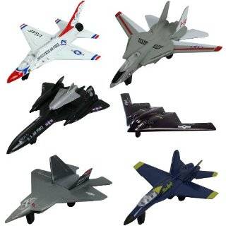 InAir Modern Planes 6 pc Set with Aircraft ID Guide   Assortment 1 by 