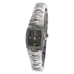  Oniss Womens Tungsten Watch Model ON 329 L8 (Grey Face 