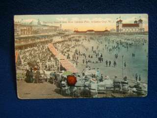 New Garden Pier. Atlantic City N.J. 1920 postcard  