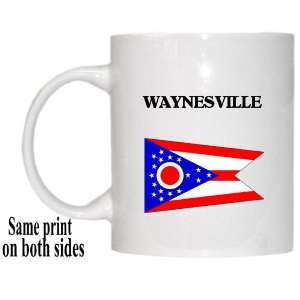  US State Flag   WAYNESVILLE, Ohio (OH) Mug Everything 