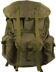 Olive Drab GI Type Alice Pack (Large, With Frame)