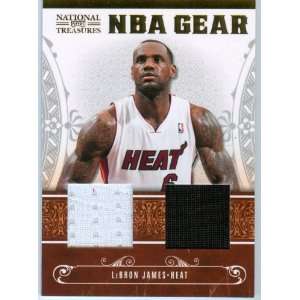  2011 Playoff National Treasures Authentic Lebron James 