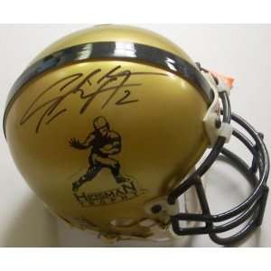  Signed Charles Woodson Mini Helmet   Authentic Everything 