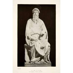   Florence Alinari Sculpture   Original Halftone Print