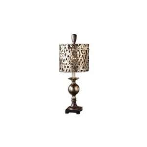  Uttermost 29123 1 Alita 1 Light Table Lamp in Antiqued 