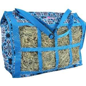  Top Load Hay Bag   Plaid